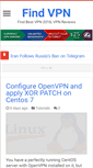 Mobile Screenshot of findvpn.com